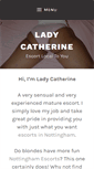 Mobile Screenshot of lady-catherine.co.uk